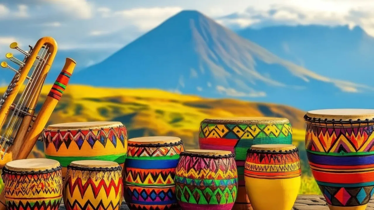 Traditional Moroccan pottery and handmade crafts in Fez medina